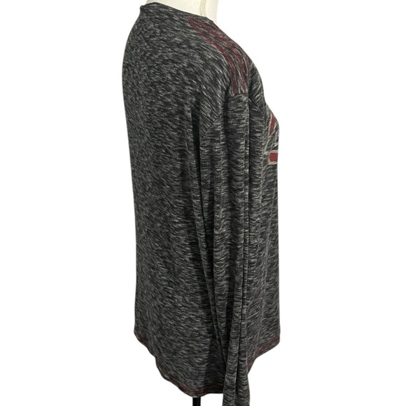 Men’s Gray Long Sleeve Shirt size L Death Valley - Picture 2 of 8